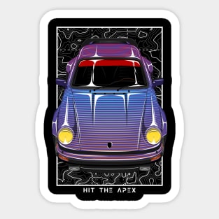 Porsche 930 Turbo Sticker